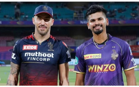 Kolkata won the toss against RCB, chose to bowl, see playing 11