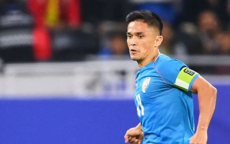 Indian football team captain Sunil Chhetri announced his retirement