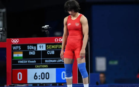 NADA issued notice to Vinesh Phogat, asked her to respond in this matter within 14 days