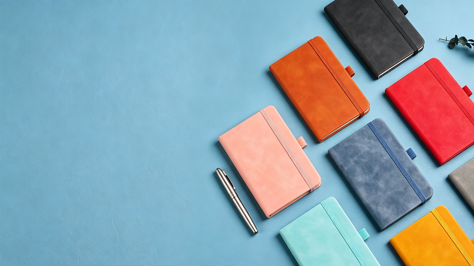 Customised notebook for corporate gifts and business events
