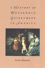 Cover for A History of Household Government in America