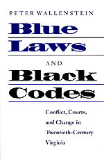 Cover for Blue Laws and Black Codes