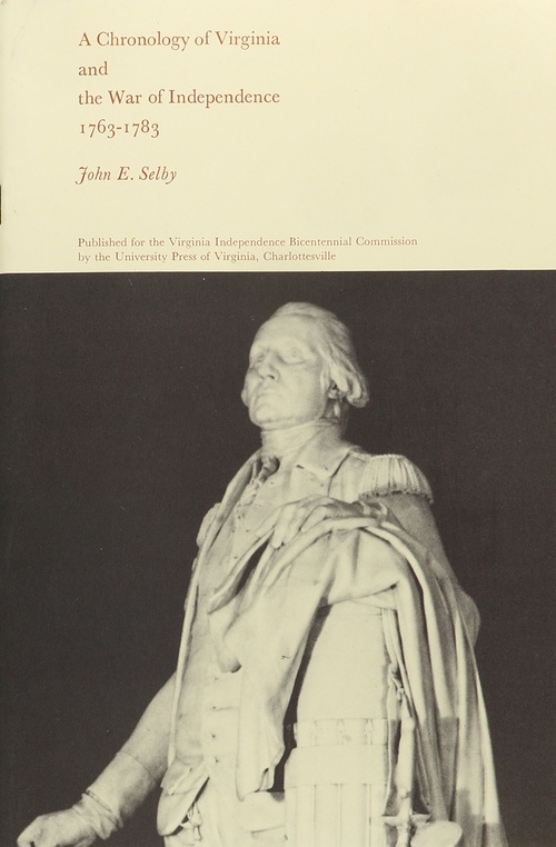 Cover for Chronology of Virginia and the War of Independence, 1763-1783
