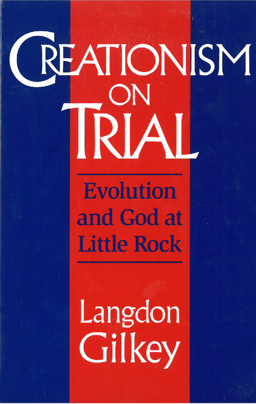 Cover for Creationism on Trial