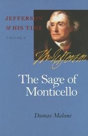 Cover for The Sage of Monticello
