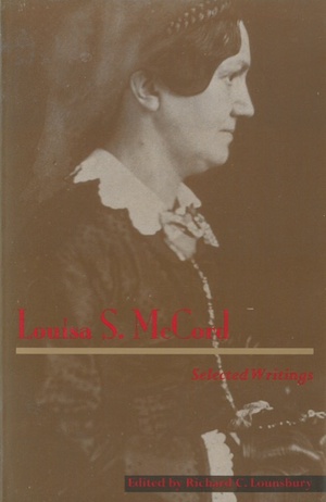 Cover for Louisa S. McCord