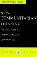 Cover for New Communitarian Thinking