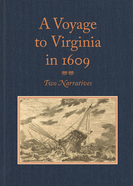 Cover for A Voyage to Virginia in 1609