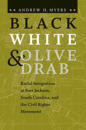 Cover for Black, White, and Olive Drab