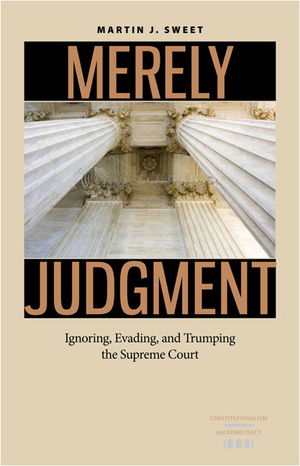 Cover for Merely Judgment