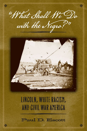 Cover for "What Shall We Do with the Negro?"