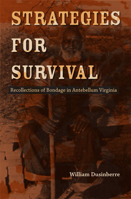 Cover for Strategies for Survival