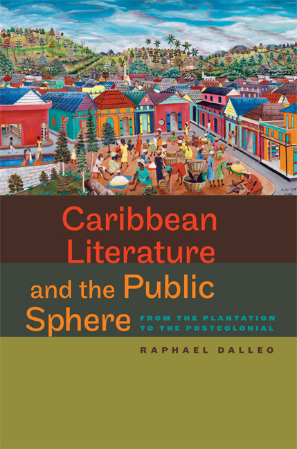 Cover for Caribbean Literature and the Public Sphere