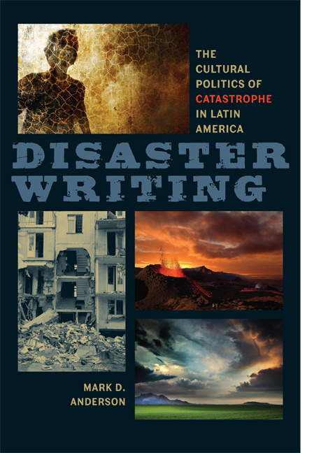 Cover for Disaster Writing