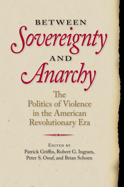 Cover for Between Sovereignty and Anarchy