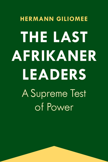 Cover for The Last Afrikaner Leaders