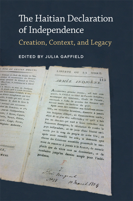Cover for The Haitian Declaration of Independence