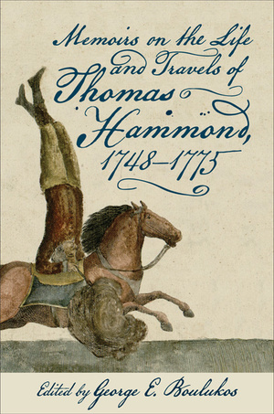 Cover for Memoirs on the Life and Travels of Thomas Hammond, 1748-1775