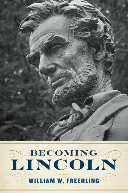 Cover for Becoming Lincoln