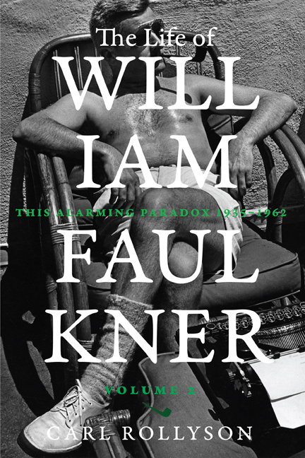 Cover for The Life of William Faulkner