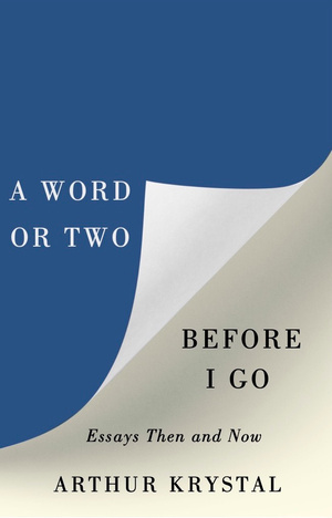 Cover for A Word or Two Before I Go