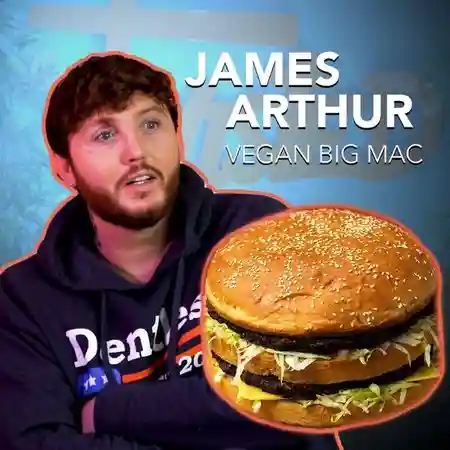 James Arthur Vegan Big Mac