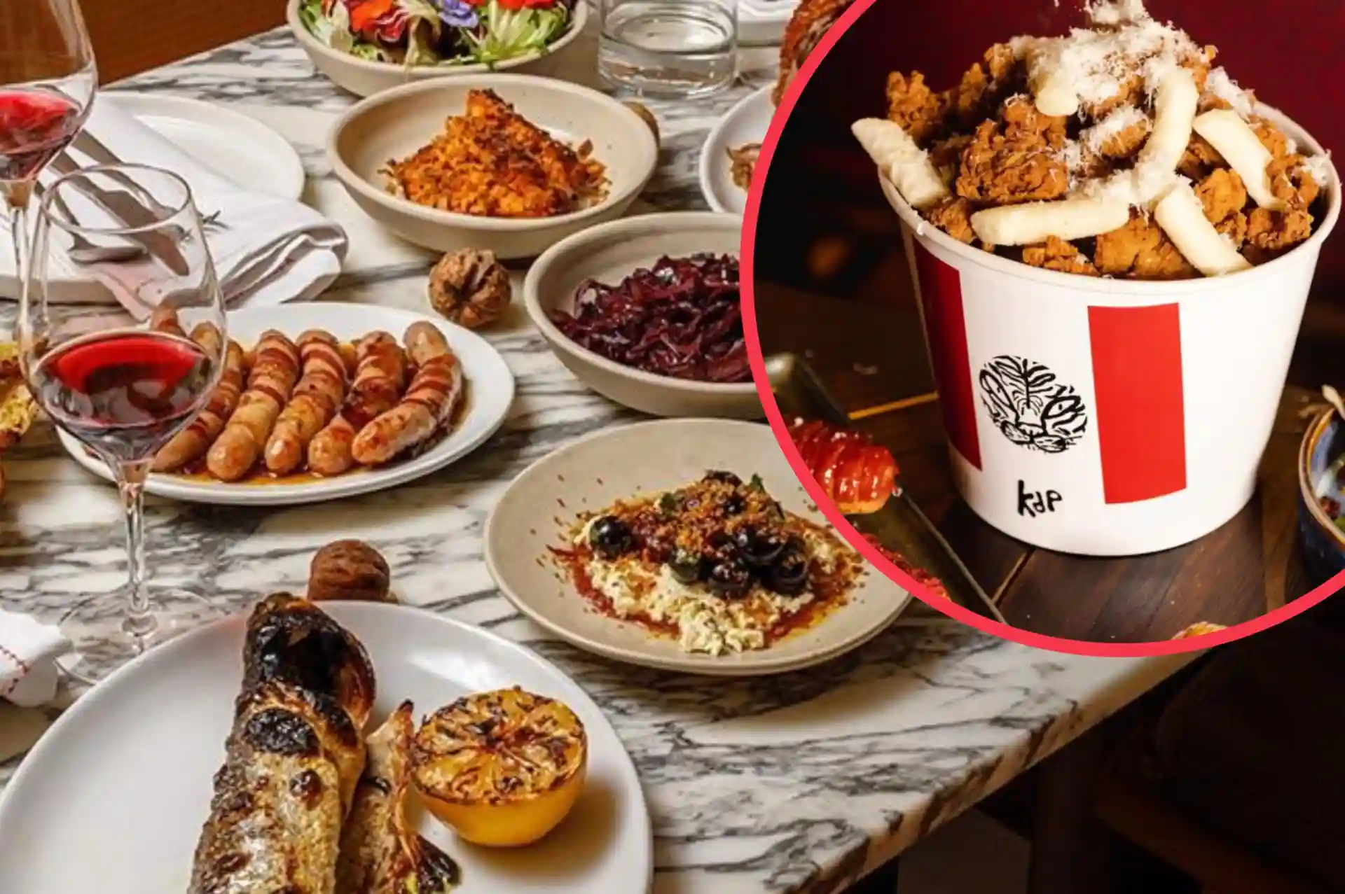 Alternative christmas dinner london