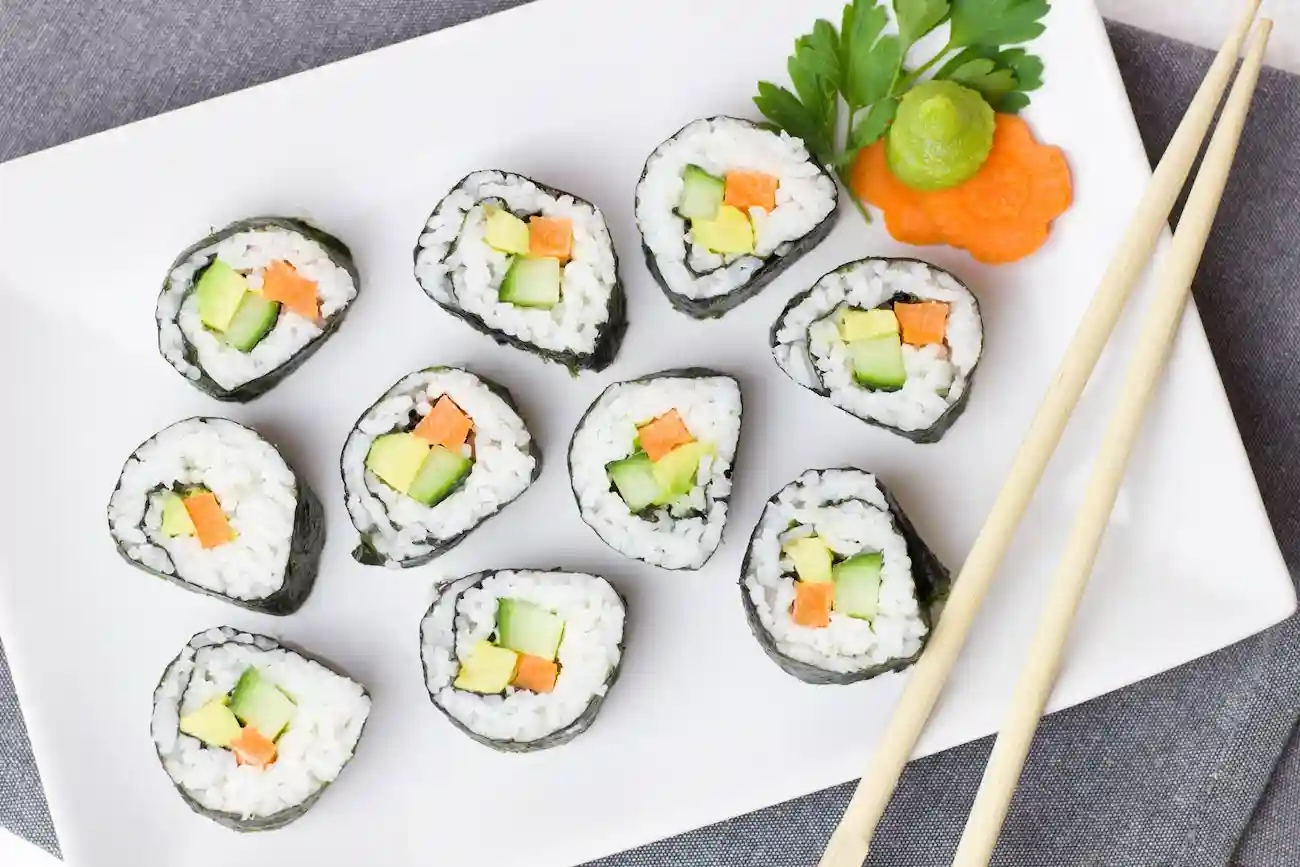 sushi (Credit: Pexels)