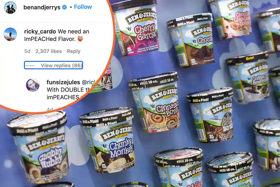 Ben & Jerry's answers calls for impeachment-flavoured ice cream after demanding Trump's removal