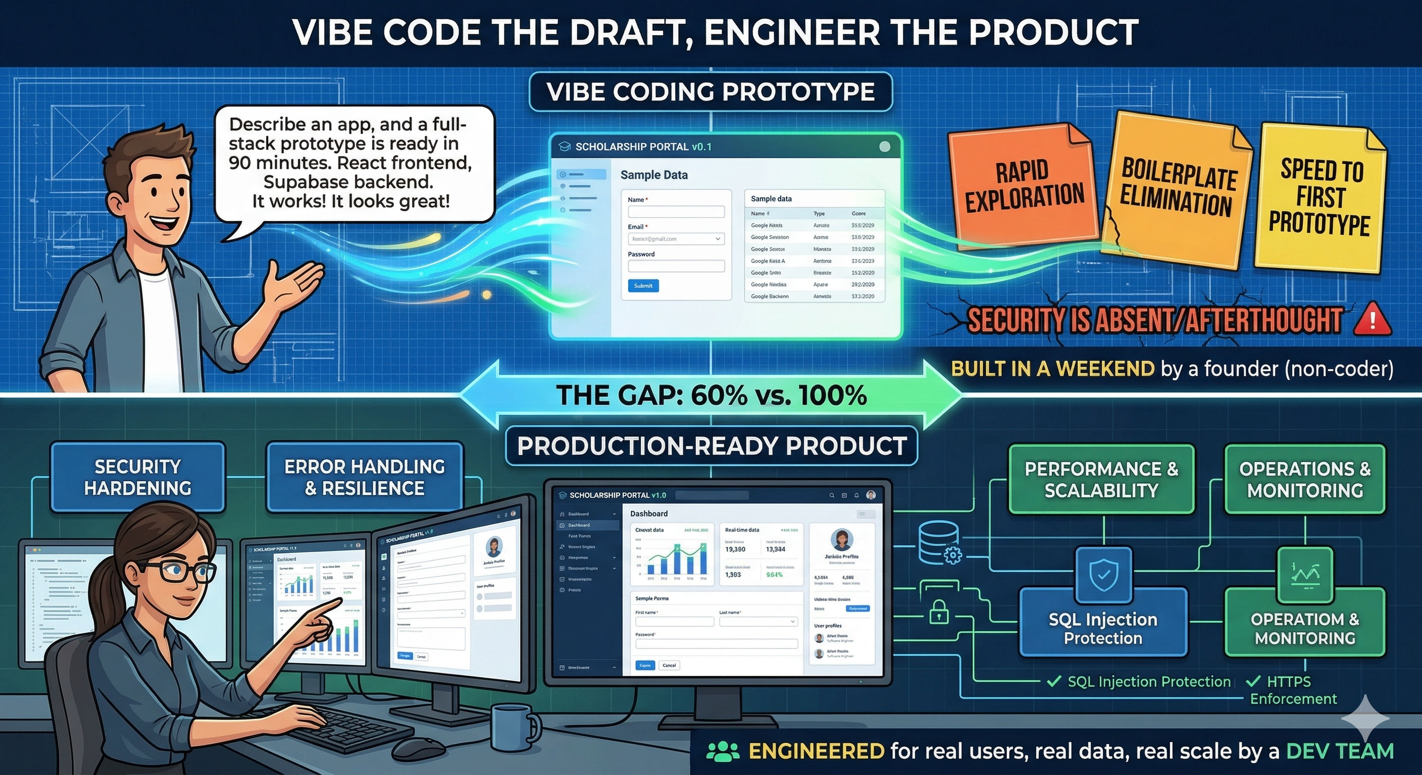 Anyone Can Vibe Code. But Can Anyone Build Software That Scales?