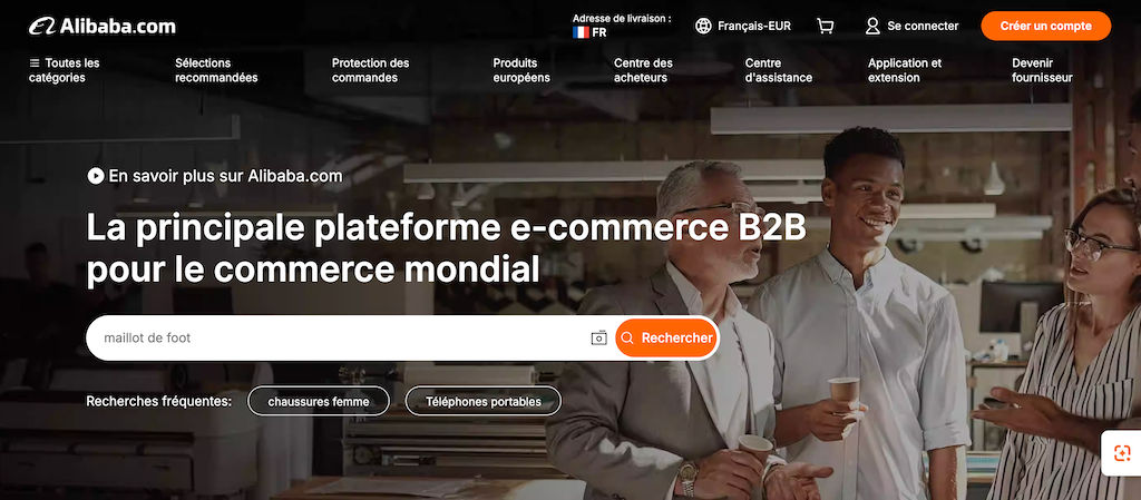 Alibaba grossiste en ligne