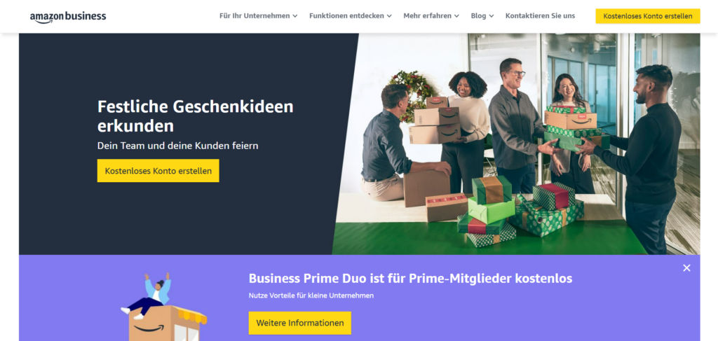 Amazon Business retouren Marktplatz  in Deutschland