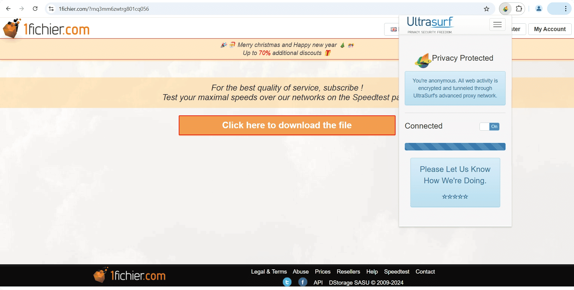 Download button