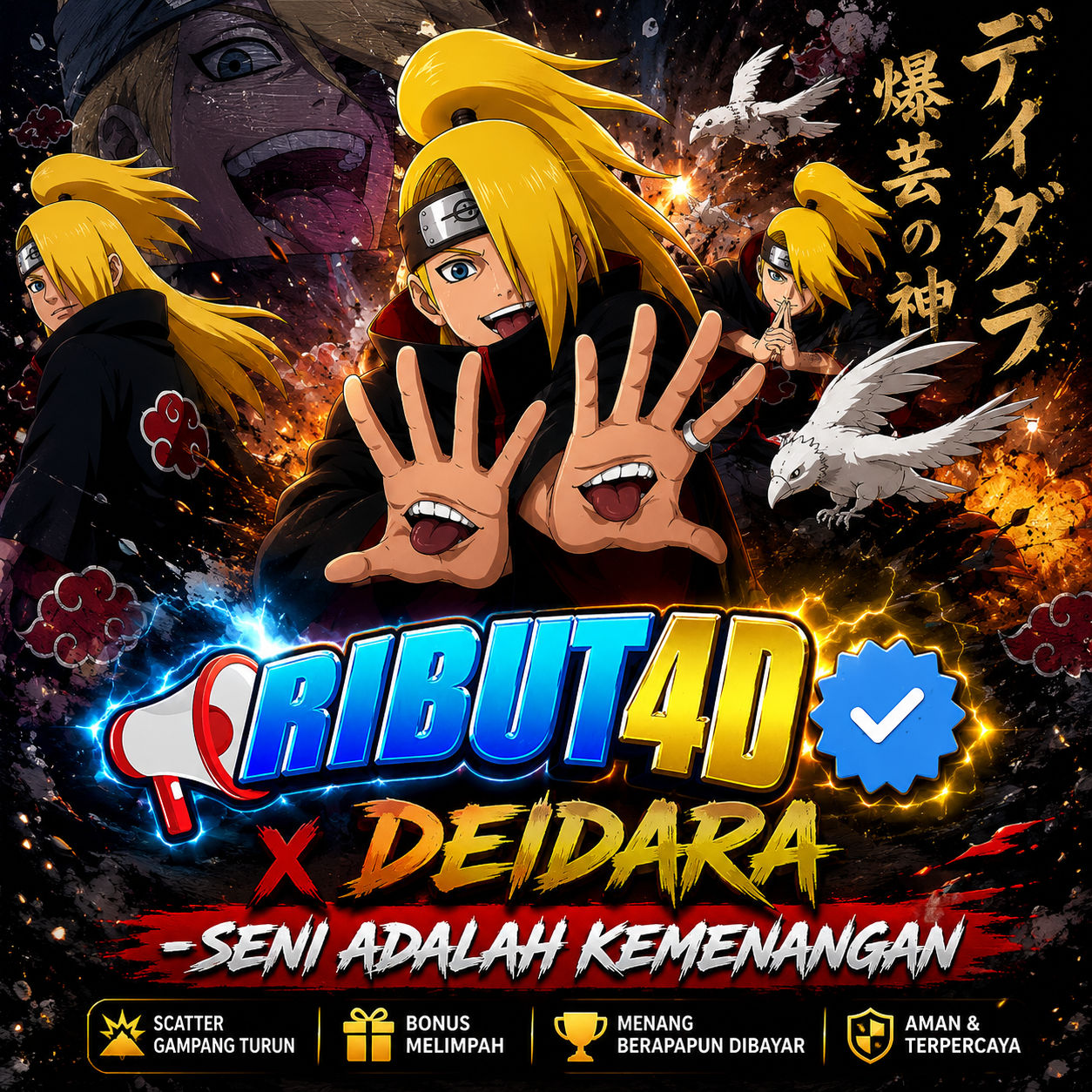 RIBUT4D x DEIDARA - SENI ADALAH KEMENANGAN
