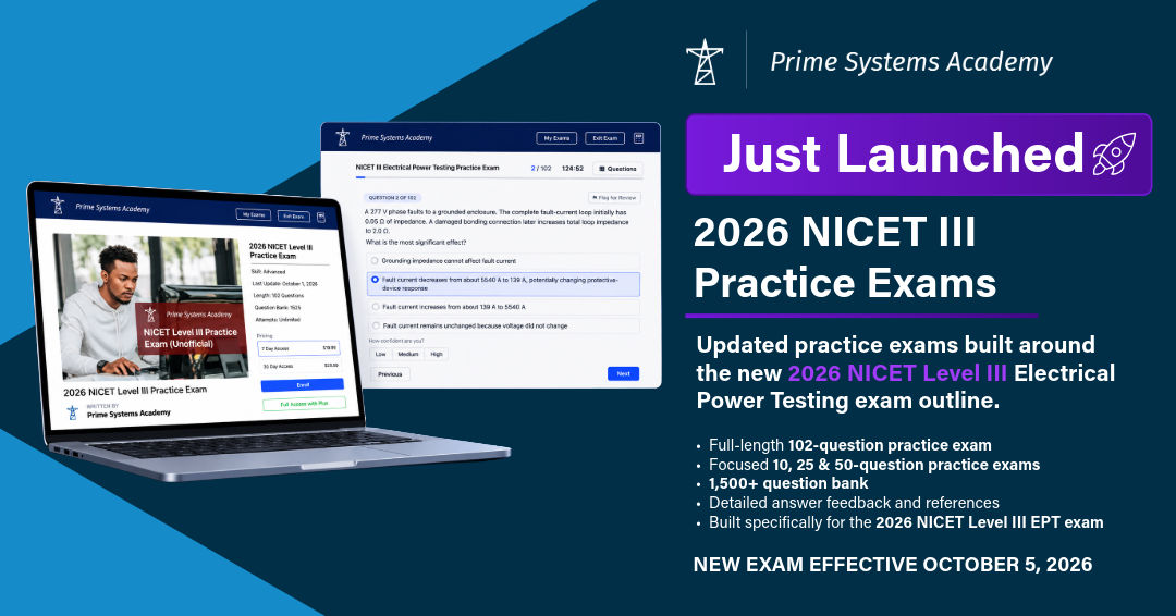 Prime Systems Academy launches 2026 NICET III practice exams