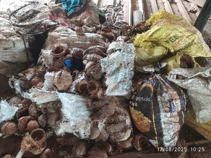 തേങ്ങാ ചിരട്ടകൾ