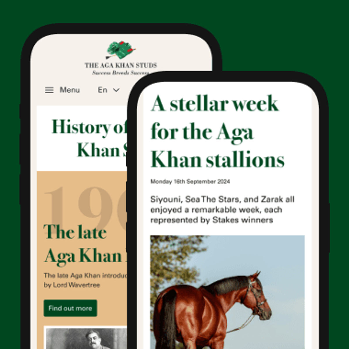 Aga Khan Mobile Mockup