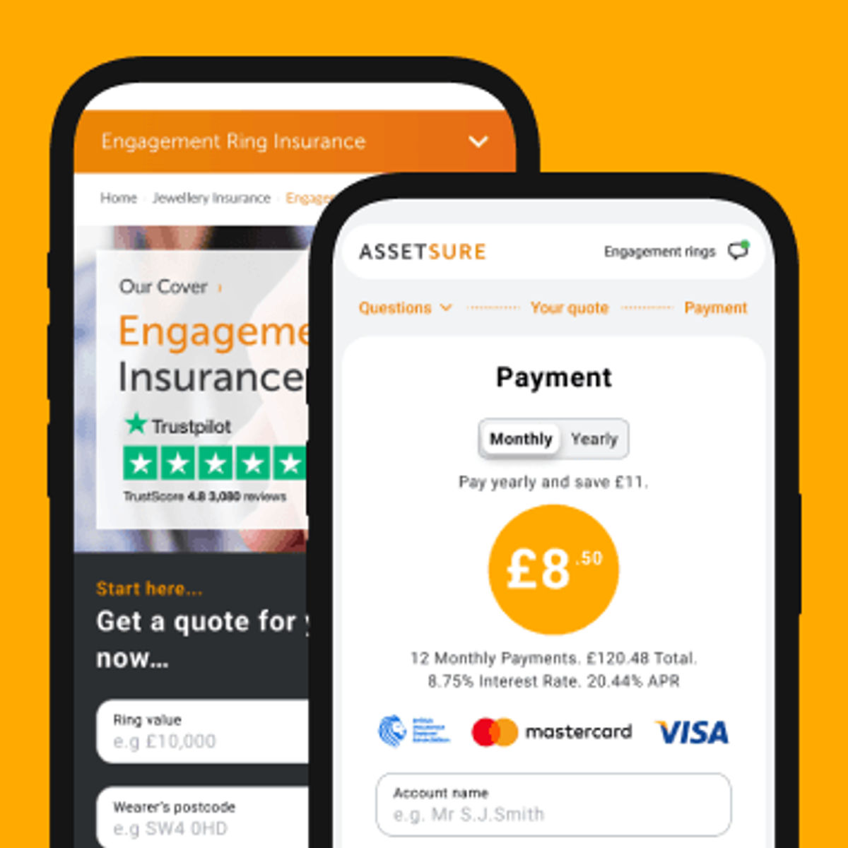 Assetsure BOL Mobile Mockup