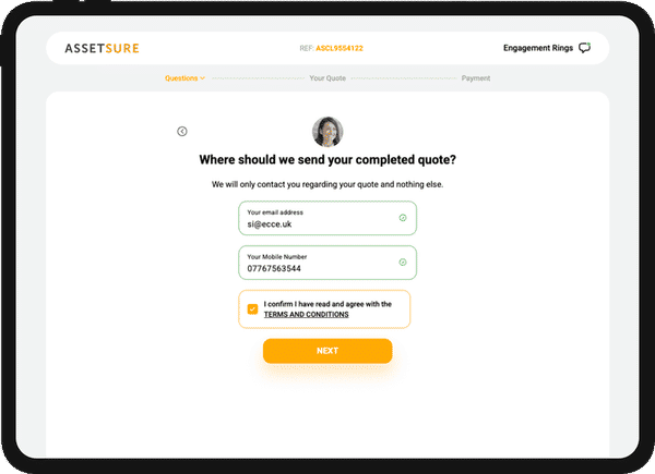 Assetsure BOL Tablet Mockup