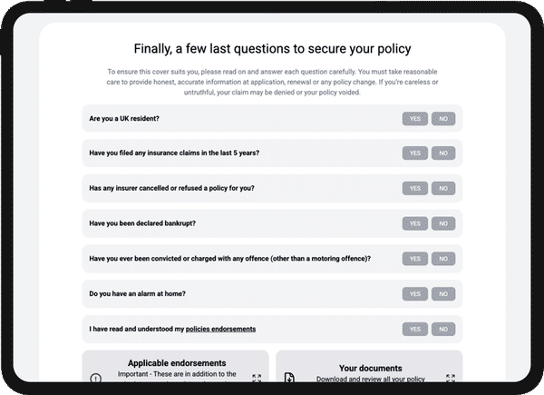 Assetsure BOL Tablet Mockup