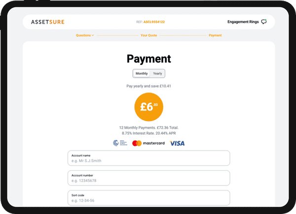 Assetsure BOL Tablet Mockup