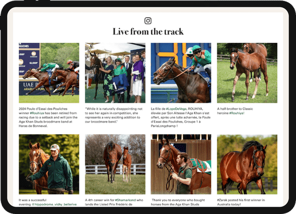 Aga Khan Tablet Mockup