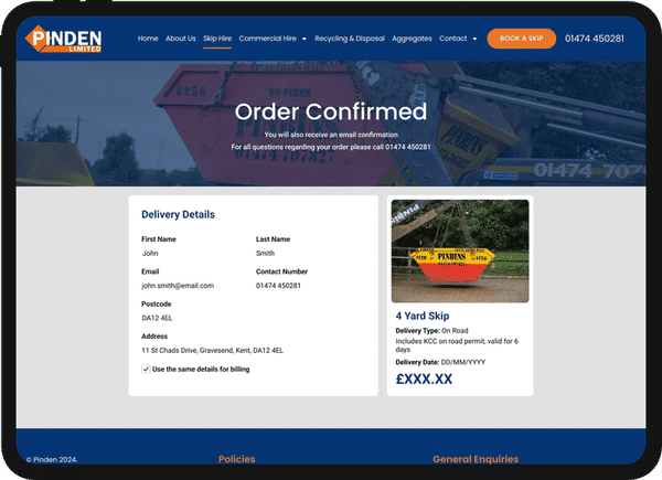 Pinden Tablet Mockup