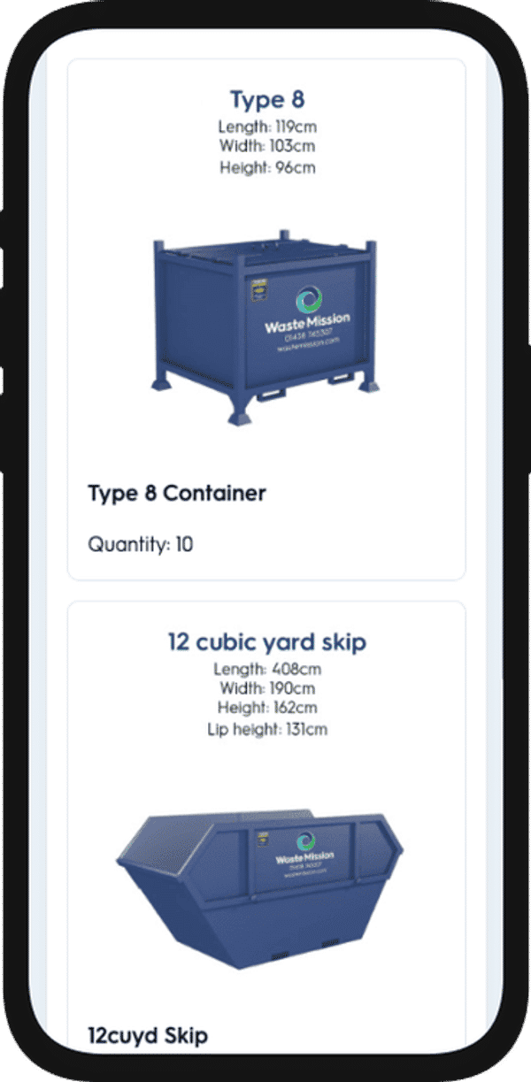 Waste Mission iPhone Mockup