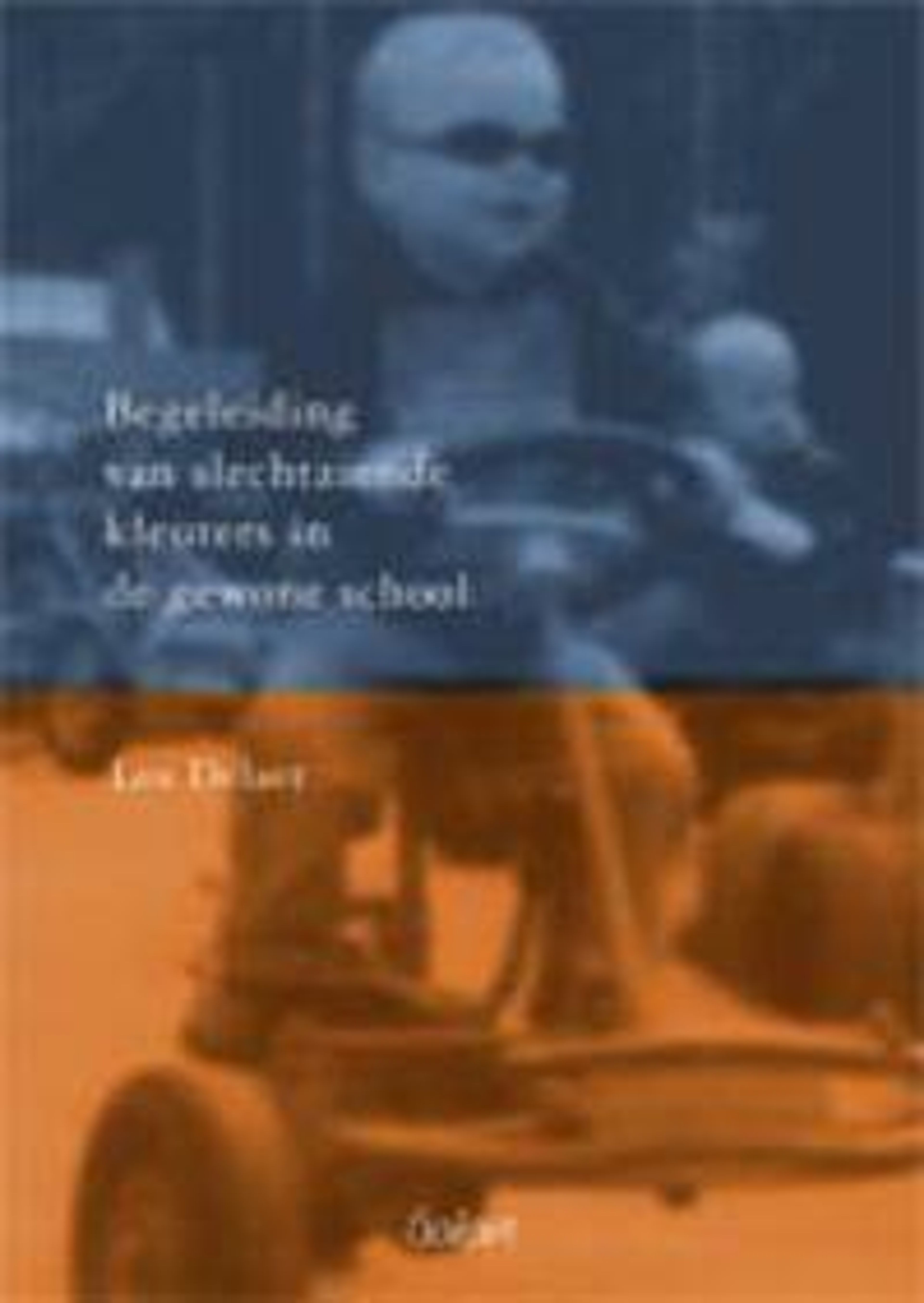 Cover: Guidance for visually impaired preschoolers