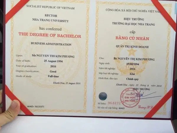 Cách kiểm tra bằng đại học thật giả