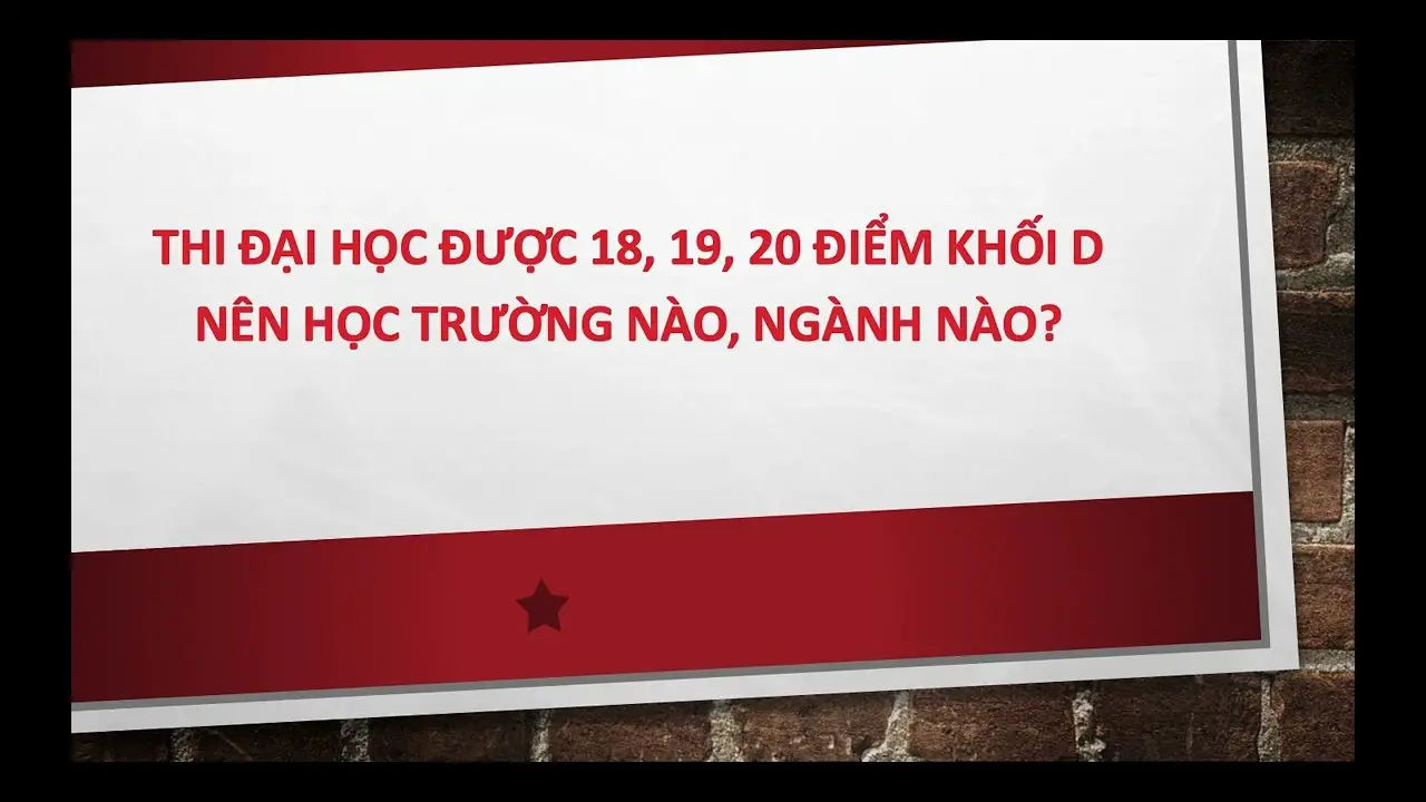Cách Tính Điểm Đại Học Khối D01 Hướng Dẫn Chi Tiết