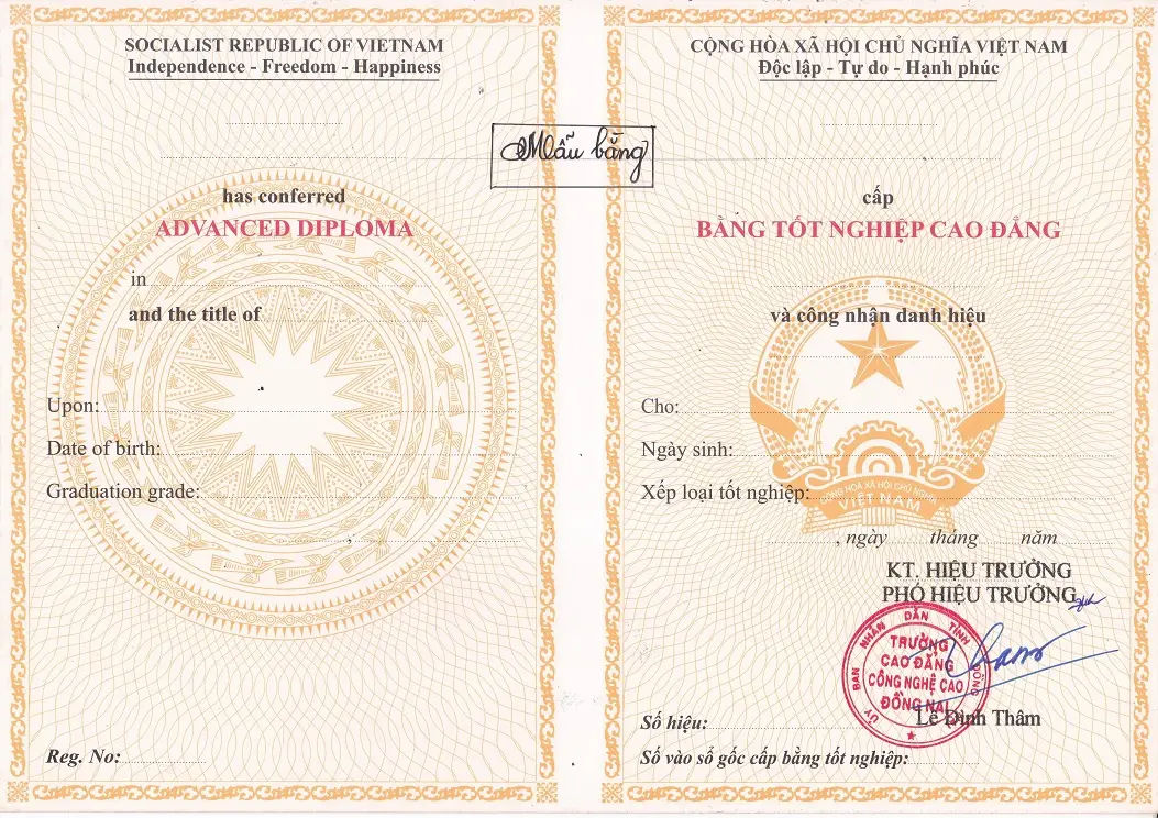 Địa Chỉ Làm Bằng Cấp Giả Phôi Gốc Uy Tín - Làm Bằng ORG