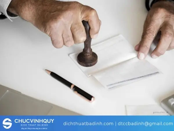 Dịch thuật công chứng không cần bản gốc