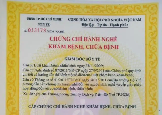 Điều kiện cấp chứng chỉ ngành y dược - Những gì bạn cần biết